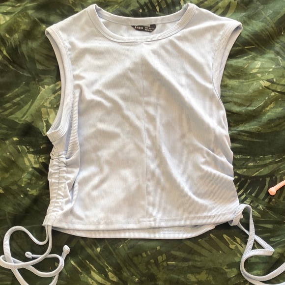 Shein Tie Side Tank Top - Picture 2 of 4